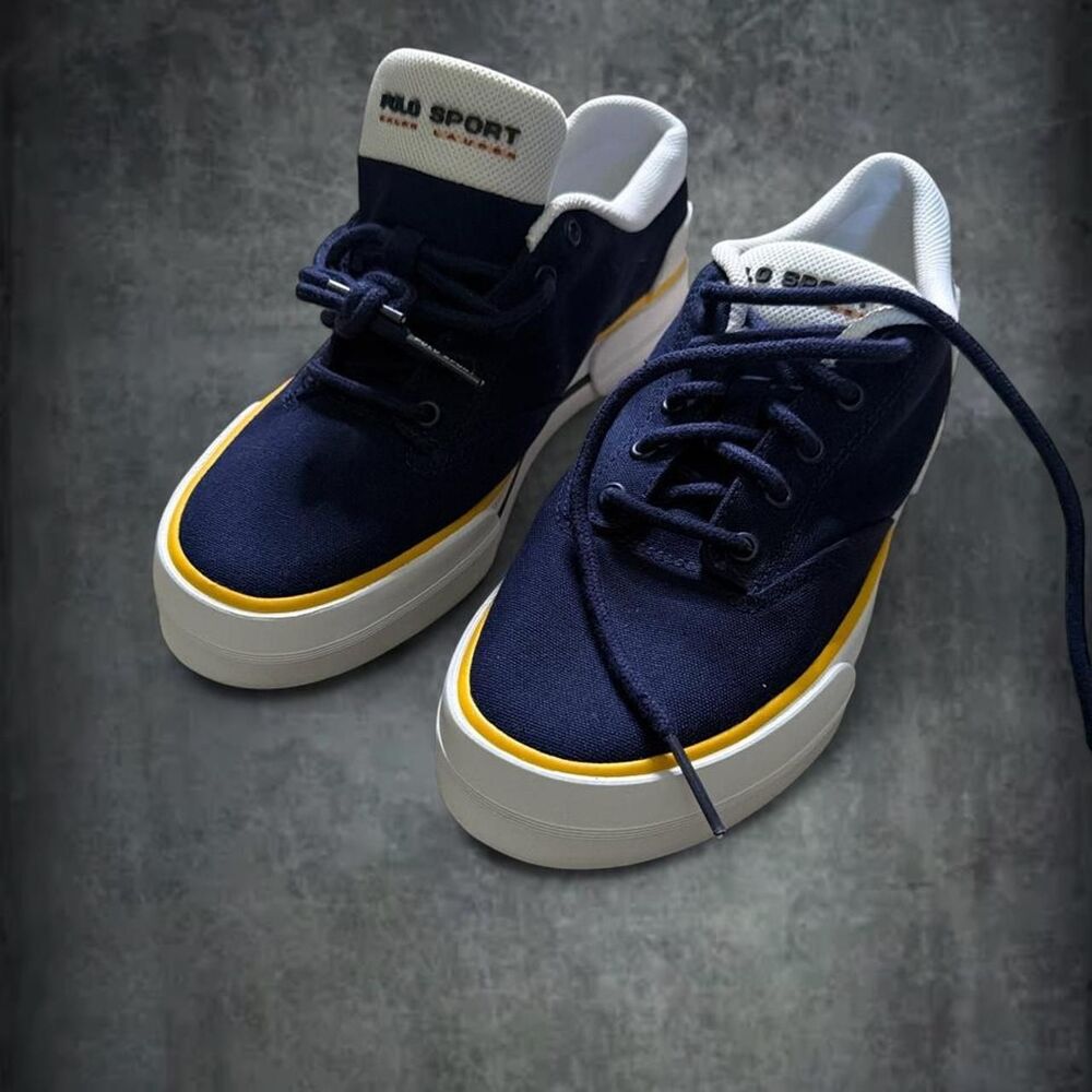 Ralph Lauren Polo Sport Canvas shoes size 8.5